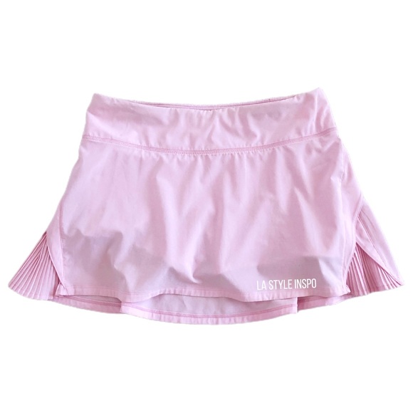 Lululemon Play Off The Pleats Pink Skirt Regular Size 4 - Picture 5 of 7